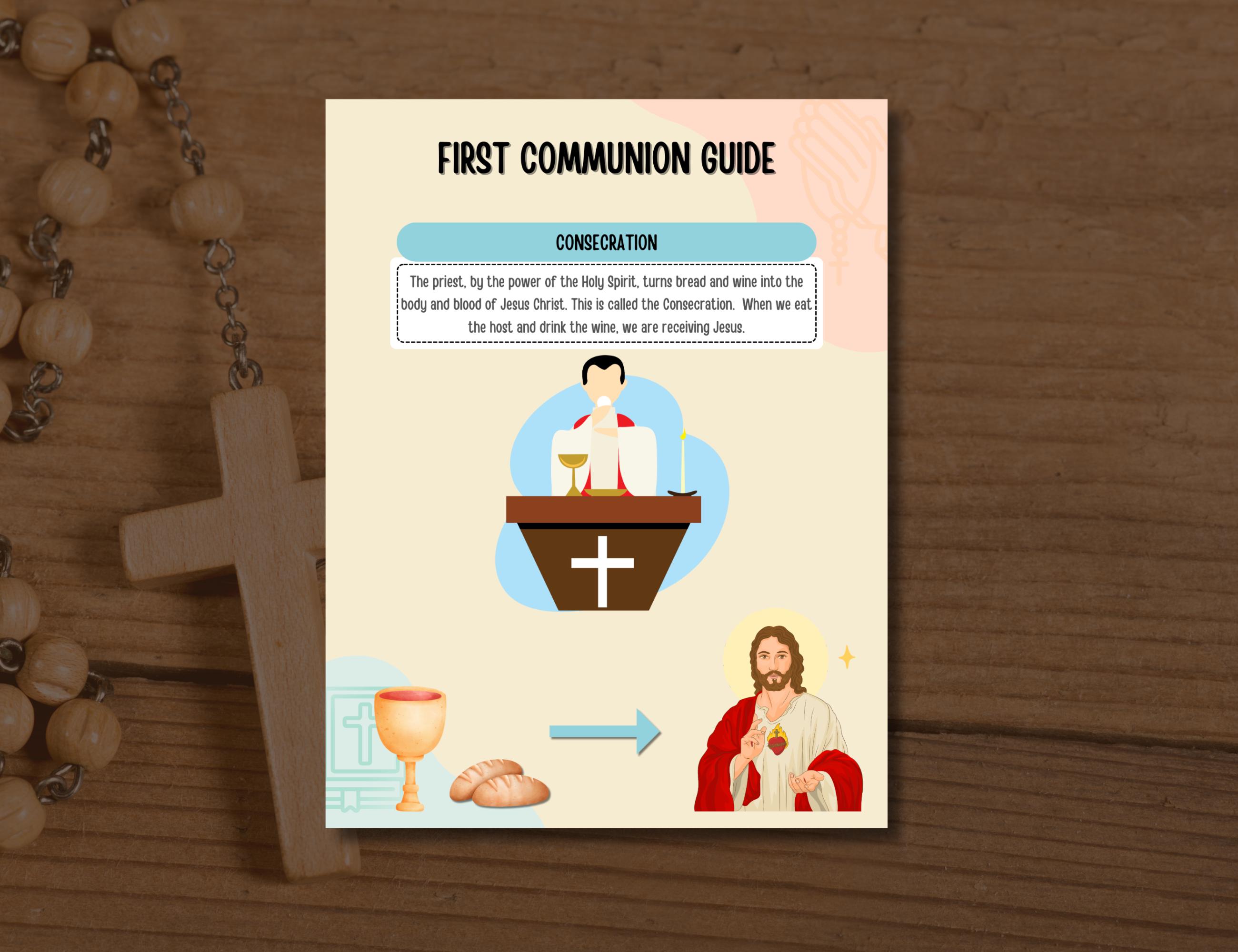 Children's First Holy Communion Guide | Eucharist Preparation for ...