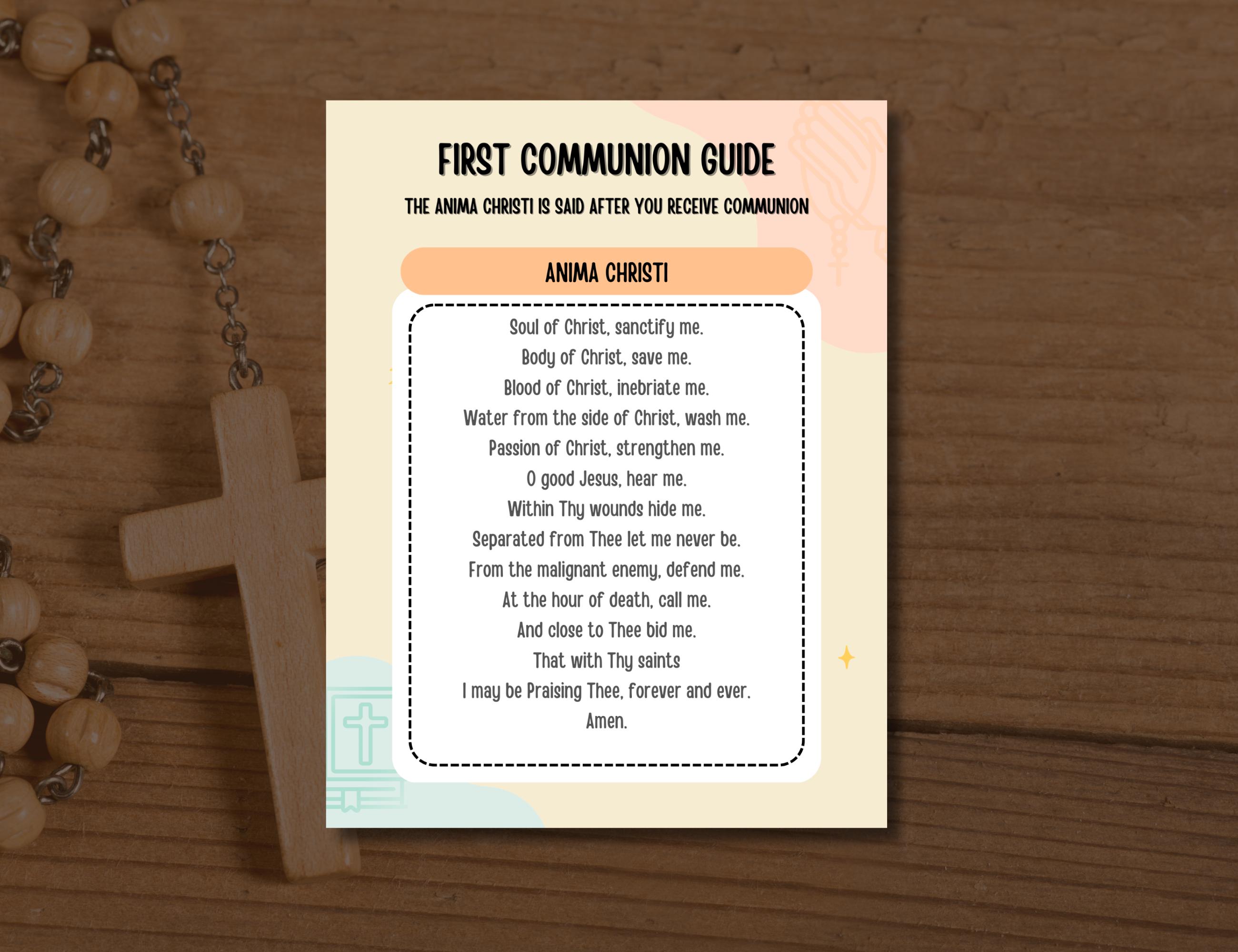 Children's First Holy Communion Guide | Eucharist Preparation for ...