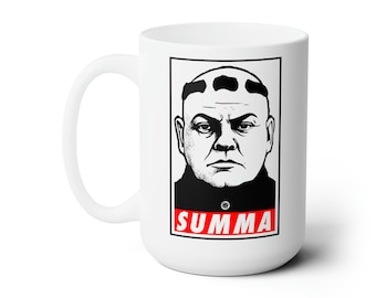 Summa St. Thomas van Aquino keramische mok 15oz