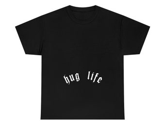 Hug Life Unisex Zwaar KatoenEn T-shirt