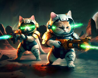 Space Marine Kittens AANVAL!!