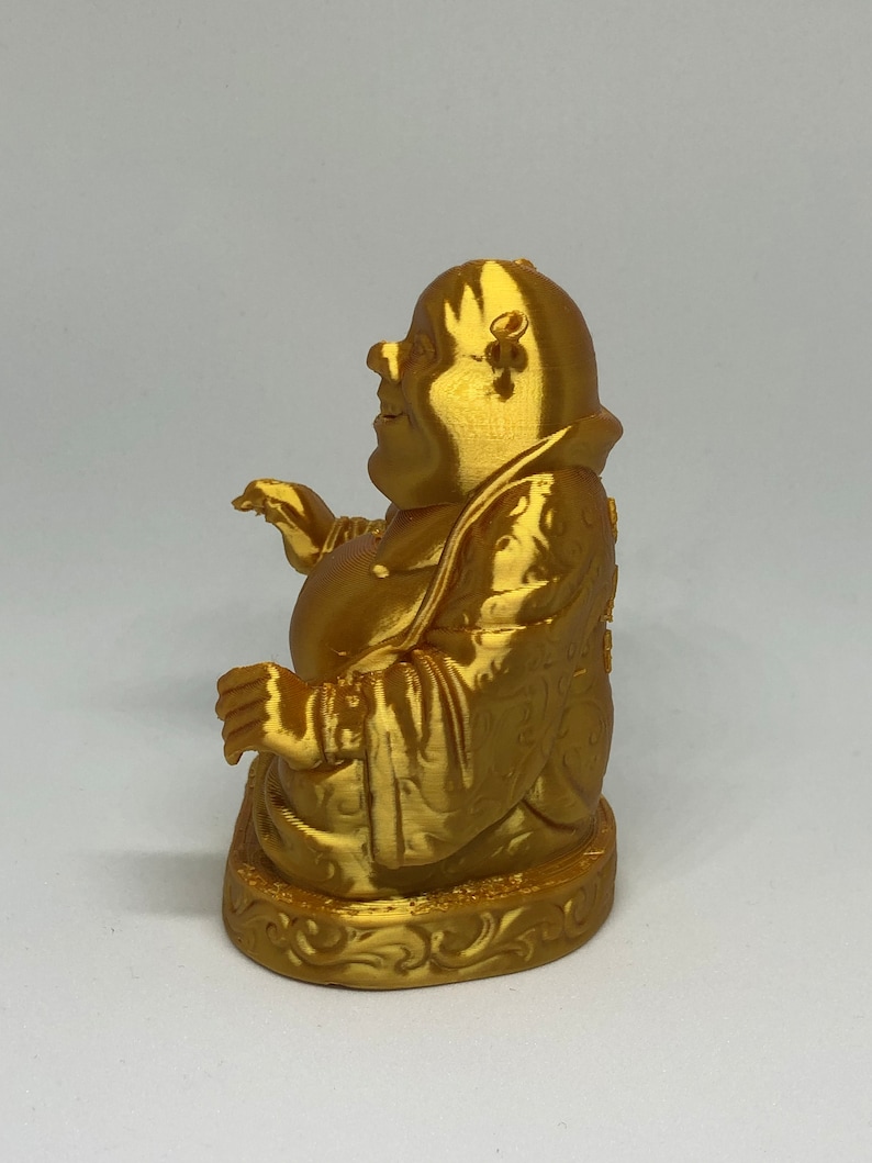 Golden Shrek Buddha Statue 3D Printed Etsy