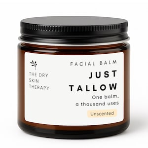 Whipped Grass-fed Tallow Balm: Natural Moisturizer for Dry Skin & Eczema