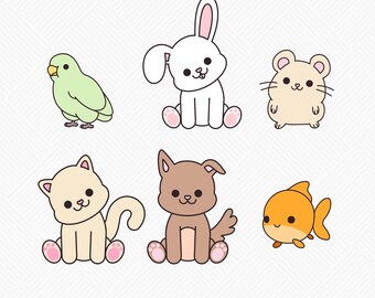 Pets Bundle SVG PNG Layered by colors for Cricut and sublimation