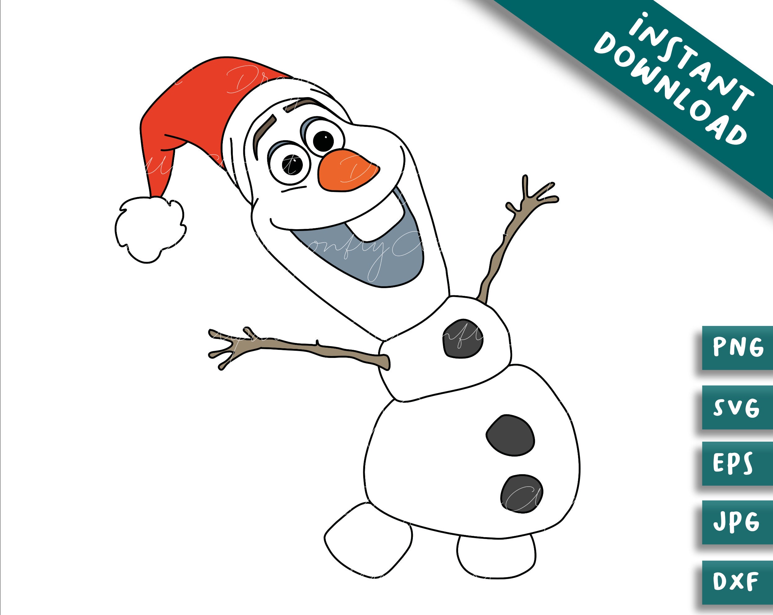 Santa olaf frozen - Etsy España Santa olaf frozen - Etsy España