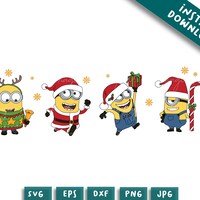 Minions Christmas - Etsy