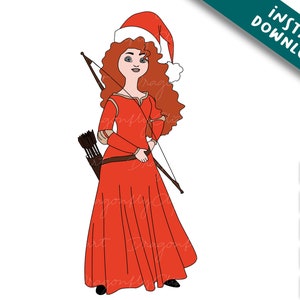 Christmas Svg Png, svg cricut christmas, Christmas princess Svg, Christmas Character, Holiday Svg Png Files For Cricut Sublimation