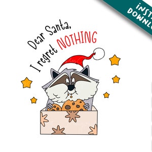 meeko non rimpiango nulla, Natale Disneyland Babbo Natale, cricut natale, amico Svg, personaggio divertente pocahontas, file di vacanza, sublimazione cricut