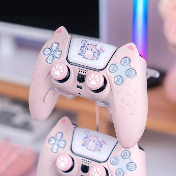 Buy PS5 Controller Cover Dualsense Skin With Cute Joystick Caps