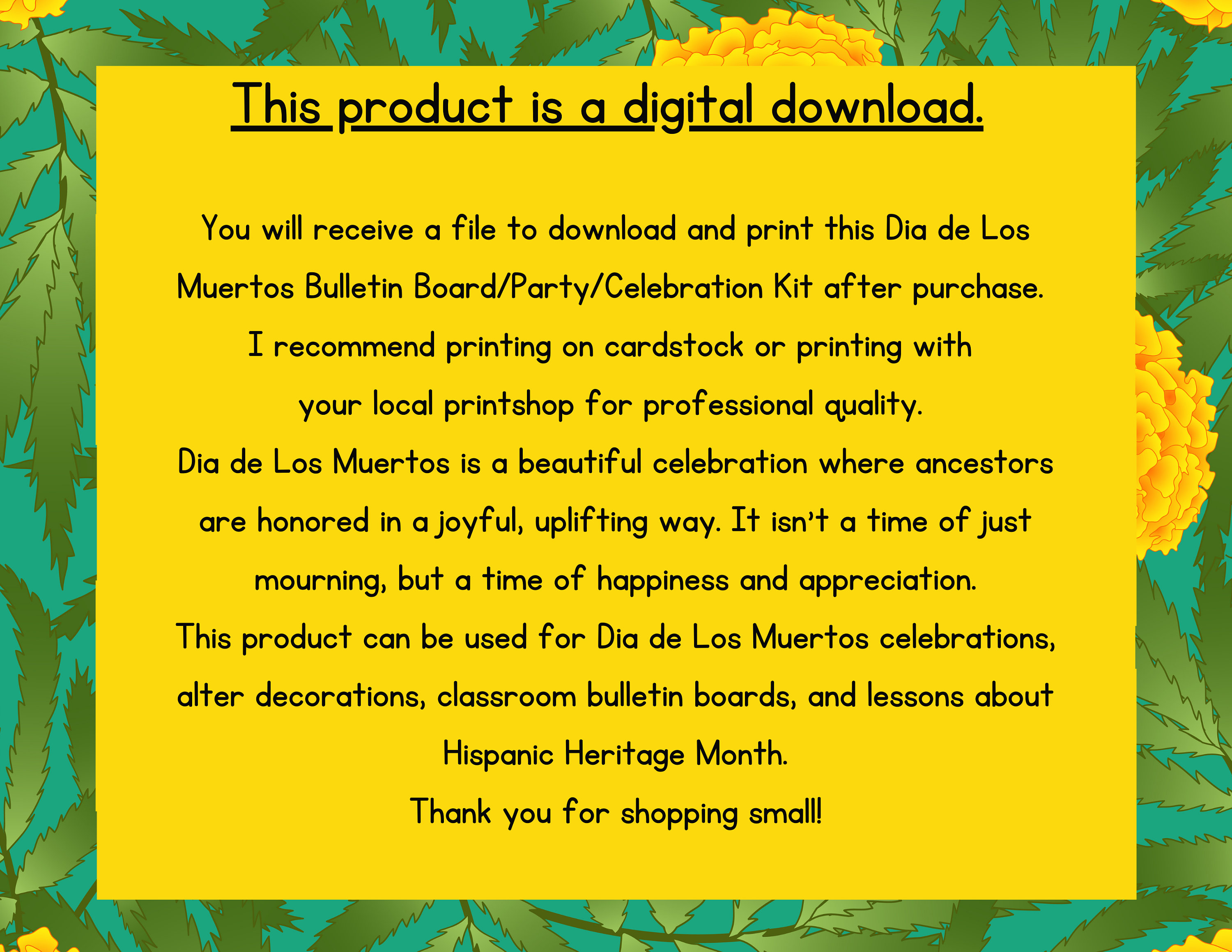 Dia De Los Muertos Decor, Day of the Dead Bulletin Board Kit - Etsy