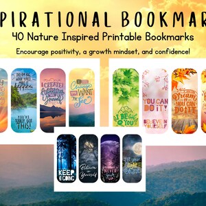 Citations inspirantes Marque-pages imprimables