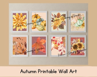 Come Said the Leaves, Fall Printable, Autumn Printable, Fall Decor ...
