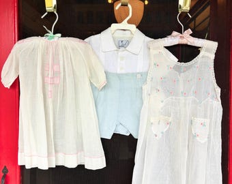 Vintage Baby & Toddler Clothing