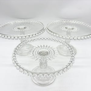 Vintage Cake Stands by The Bryce Bros “Atlas” Pattern