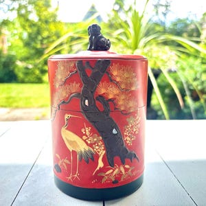 Japanese Tea Caddy - Etsy