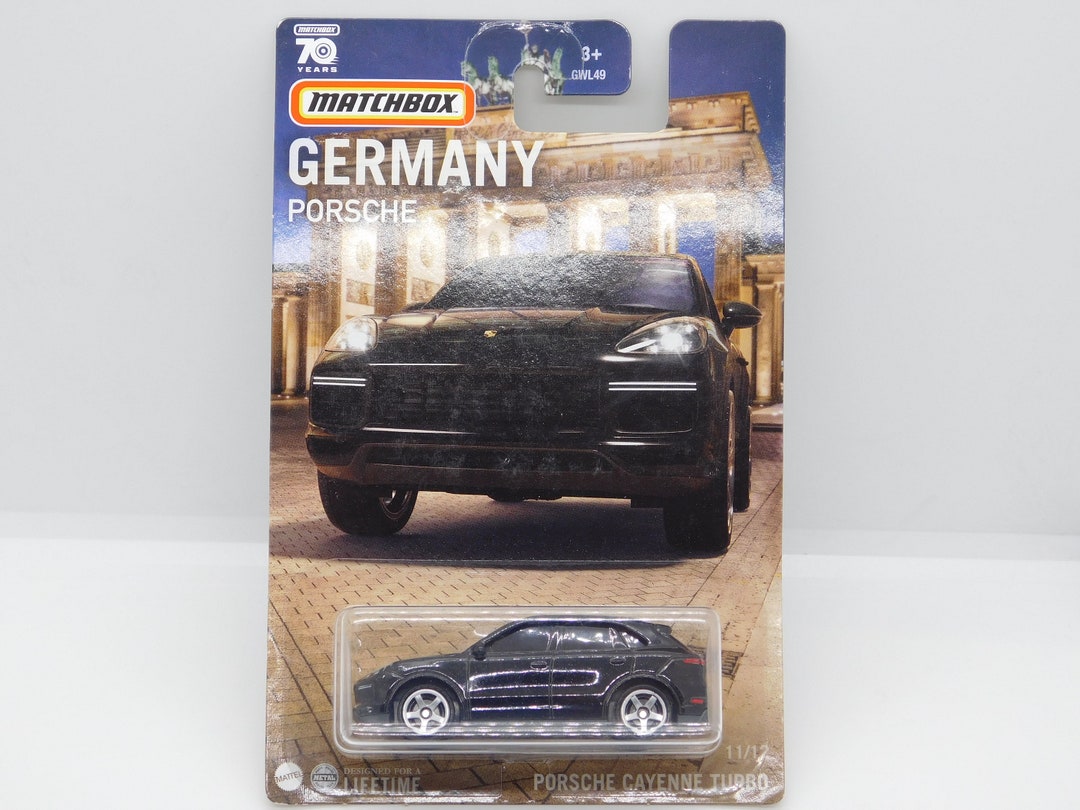 Miniature Porsche Cayenne Turbo – Édition Limitée, Modèle Aluminium, Boîte Incluse