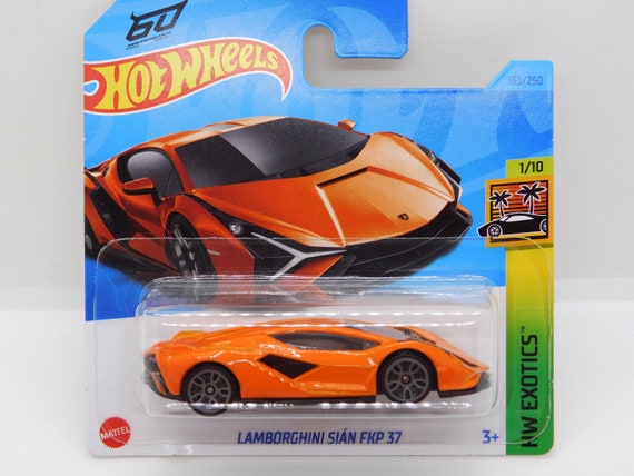 Hot Wheels Lamborghini Sian Fkp 37 Orange Rare Miniature Collectible  Model,geschenk .WORLDWIDE Free Shipping With Tracking Number EVERY DAY 