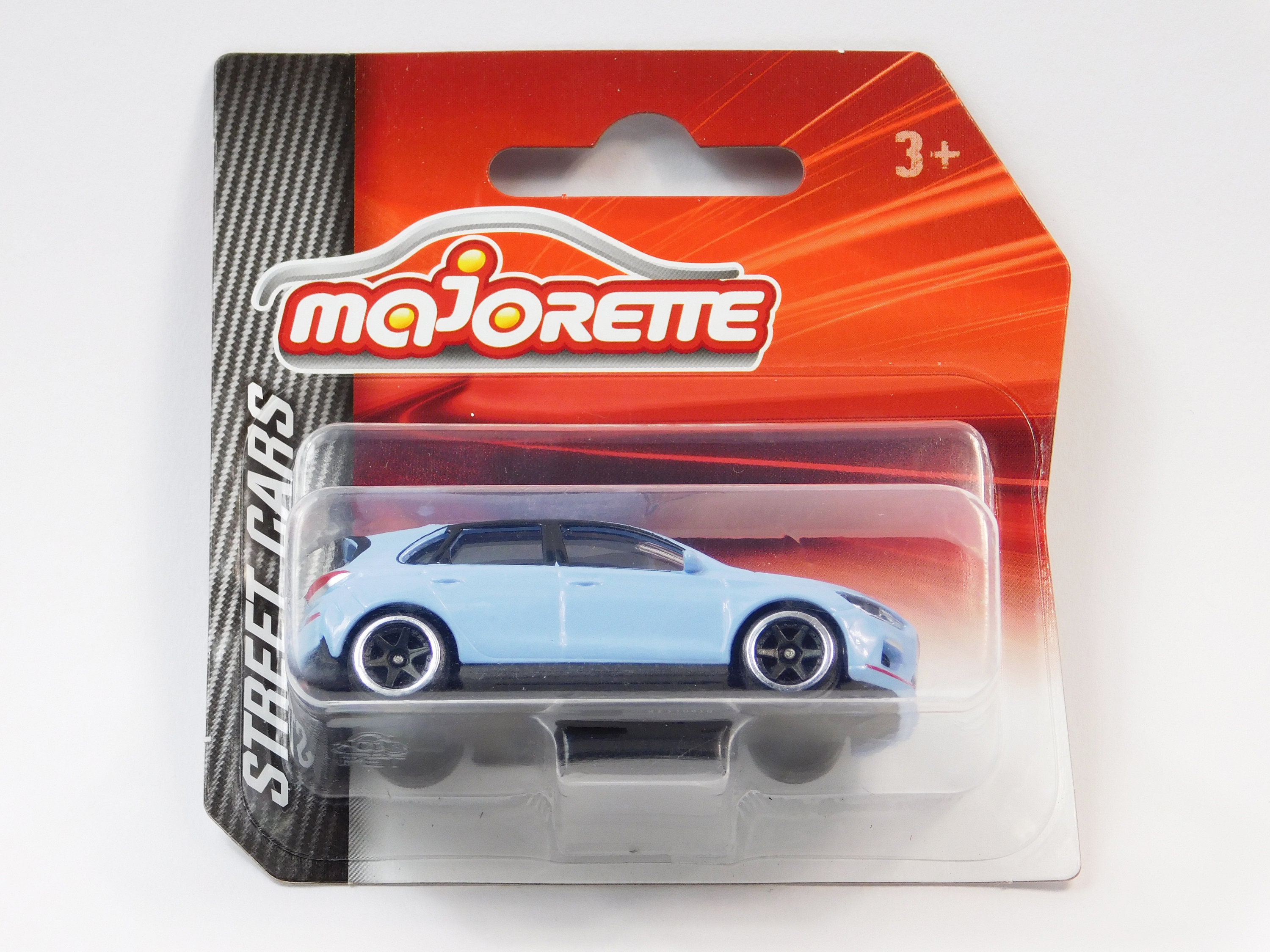 Majorette Voiture Miniature de Rue Hyundai i30N 7,5 cm avec Roue Libre et  Suspension, pour Enfants à partir de 3 Ans, Blanche