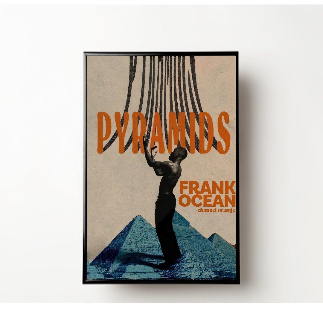 Discover Frank Ocean Poster, Frank Ocean, Pyramids, Frank Ocean Print