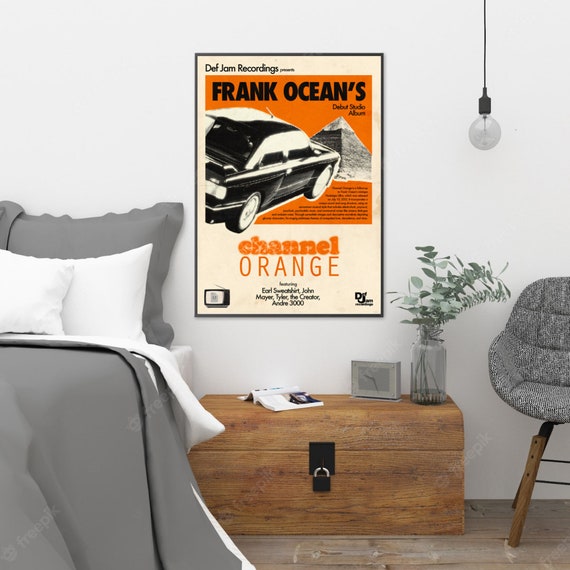 Frank Ocean Poster, Channel Orange, Frank Ocean, Channel Orange