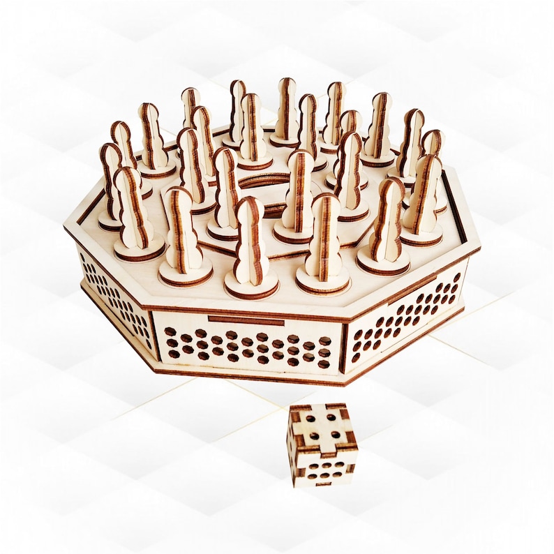 Board Game Memory Svg Dxg Files for Laser Cutting. Drawing Etsy