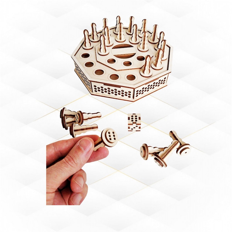 Board Game Memory Svg Dxg Files for Laser Cutting. Drawing Etsy
