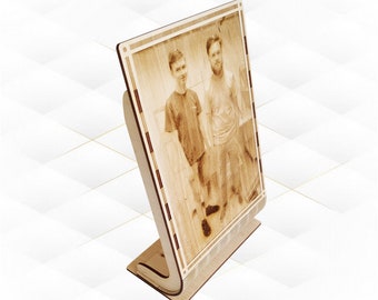 Picture frame for laser cut and engraving. Laser cutting svg file, design cut.