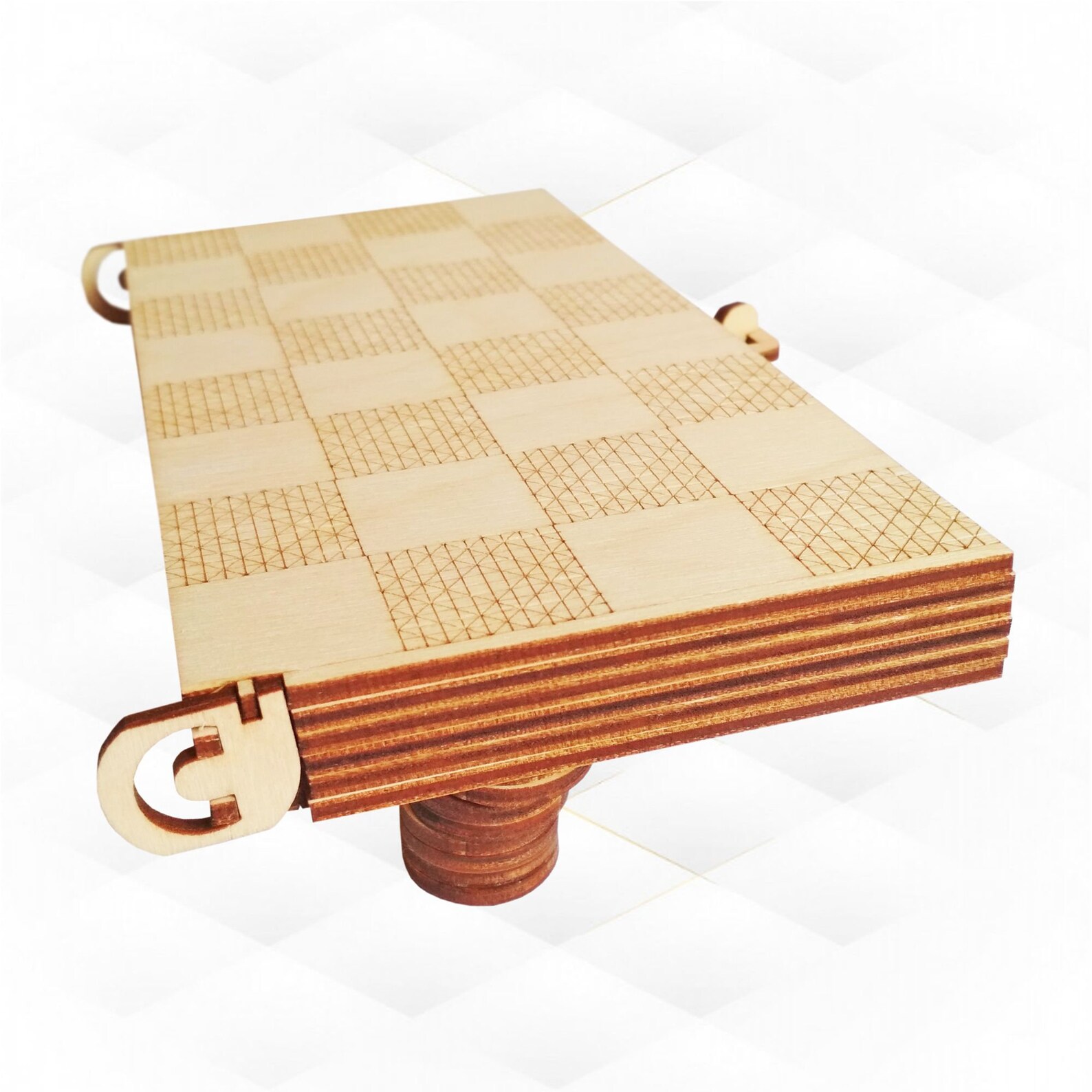 Pool Checkers Ready Cut Laser Files. Laser Engraving Plan Etsy