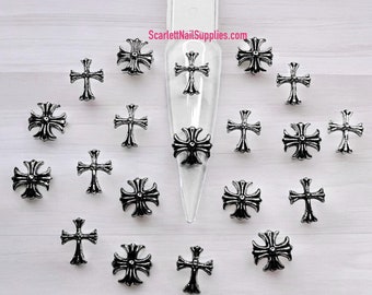 S925 Silver Cross Pin - Chrome Hearts Inspired - Sterling S925 Silver Cross Pin - Chrome Hearts Inspired - Sterling