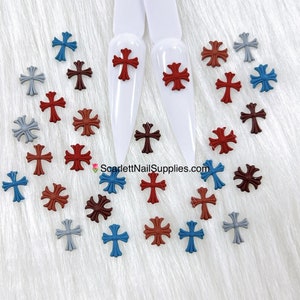 Fall Collection Cross Nail Charms