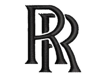 RR Rolls Royce DST File Embroidery Stitch
