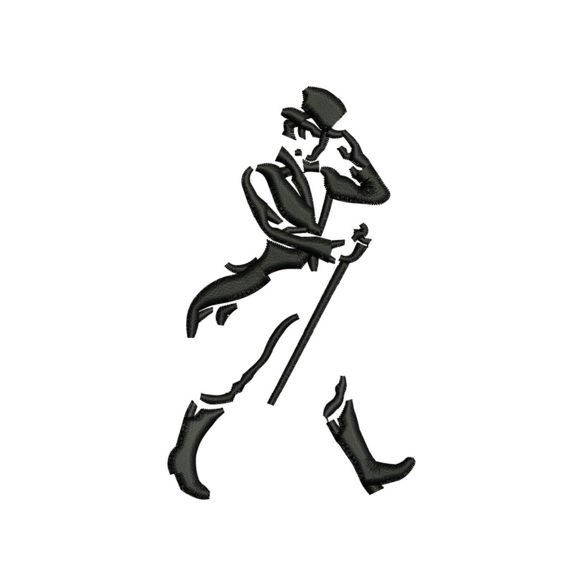 JohnnyWalkerキャラクター額 Buy Johnny Walker Logo Online In India - Etsy India