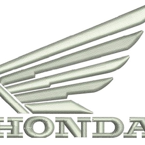 Honda Racing DST EMB PES Baseball Cap Hat Embroidery File Digital File