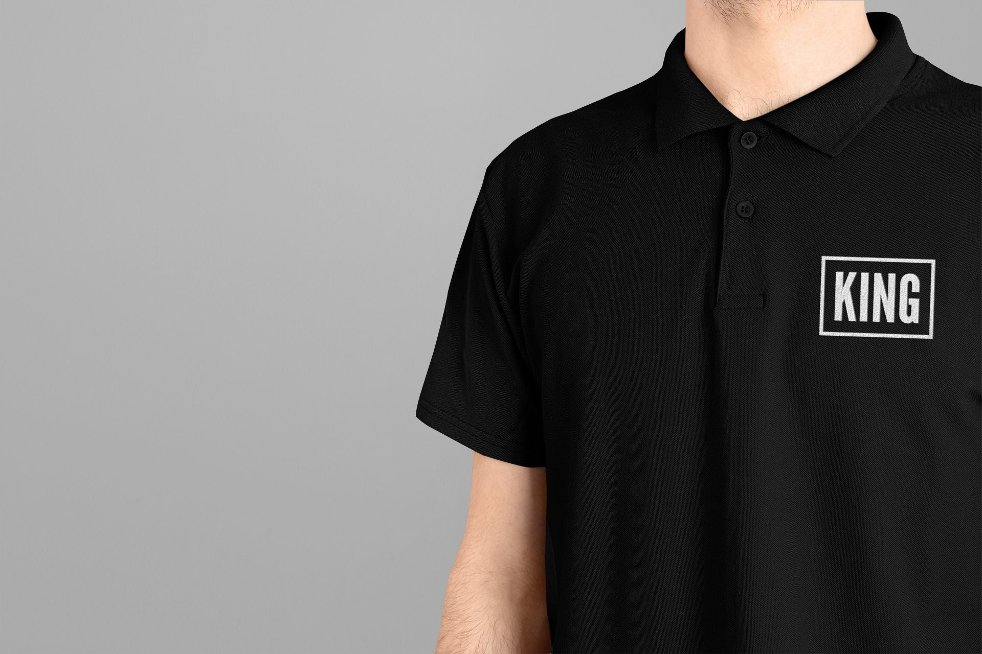 King polo top