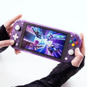 Screen Protector Atomic Purple Switch Lite Screen Protector