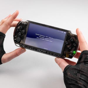 PSP 3000 Portable Clear Stealth Smoke Housing Bundle