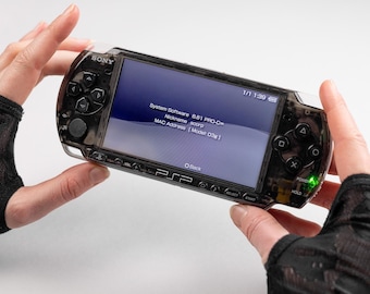 PSP 3000 Portable Clear Stealth Smoke Housing Bundle