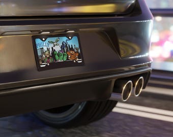 Philly Sports Skyline Vanity License Plate
