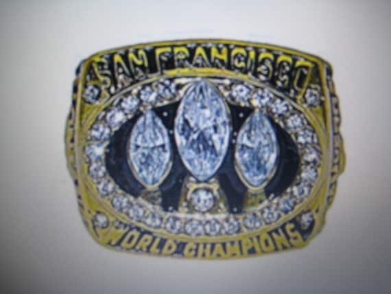 Customized San Francisco 49ers NFL 1994 Super Bowl XXIX Championship R