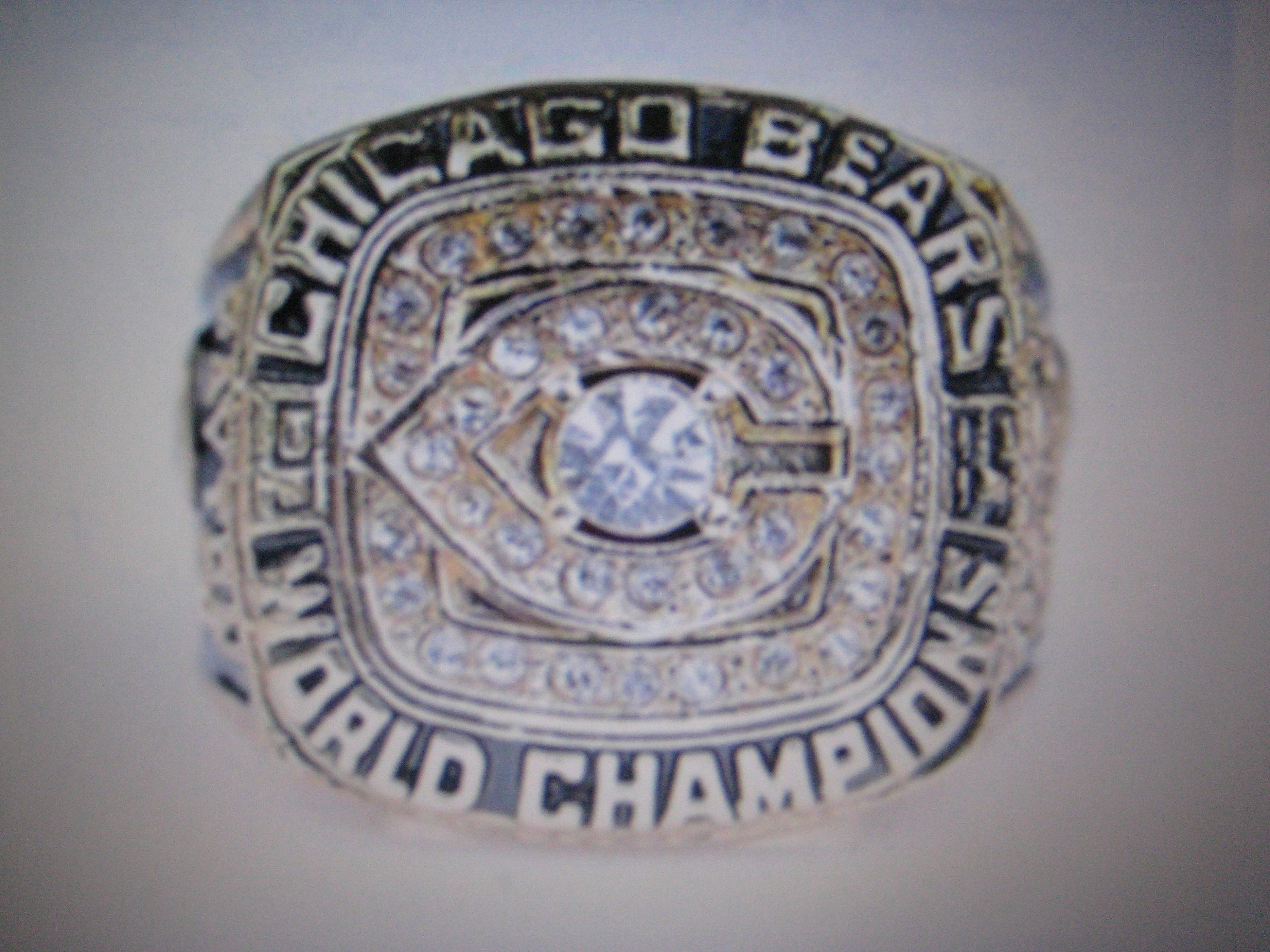 1985 Chicago Bears Retro SUPER BOWL XX Championship Ring 