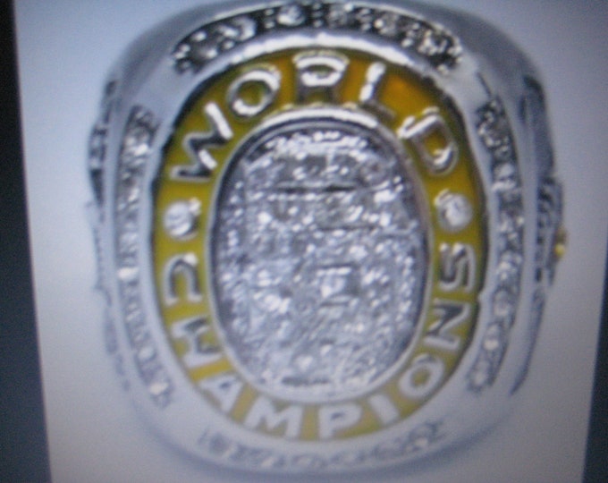 2010 San Francisco Giants World Series Champions Ring