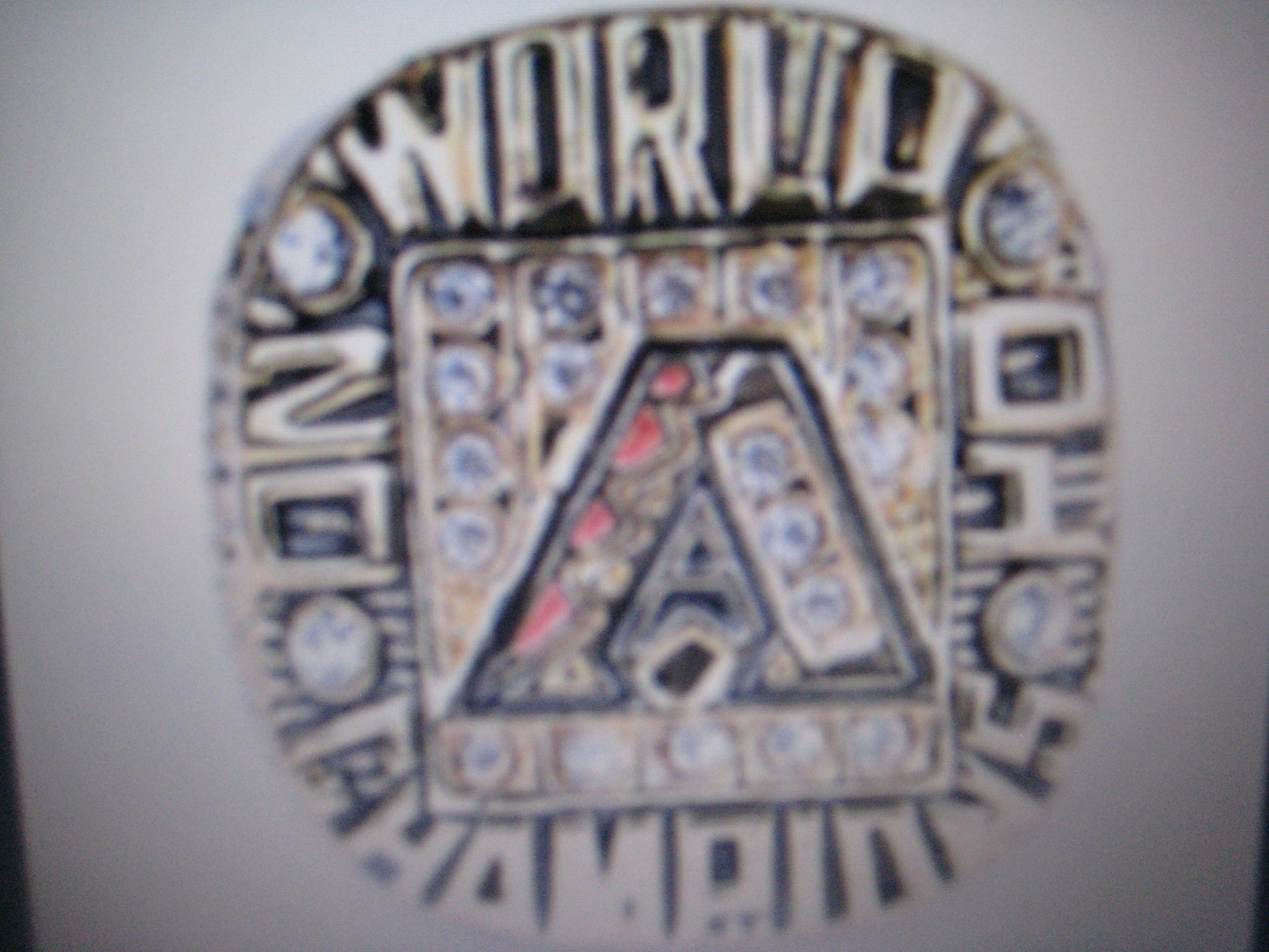 2001 Arizona Diamondbacks World Series Ring