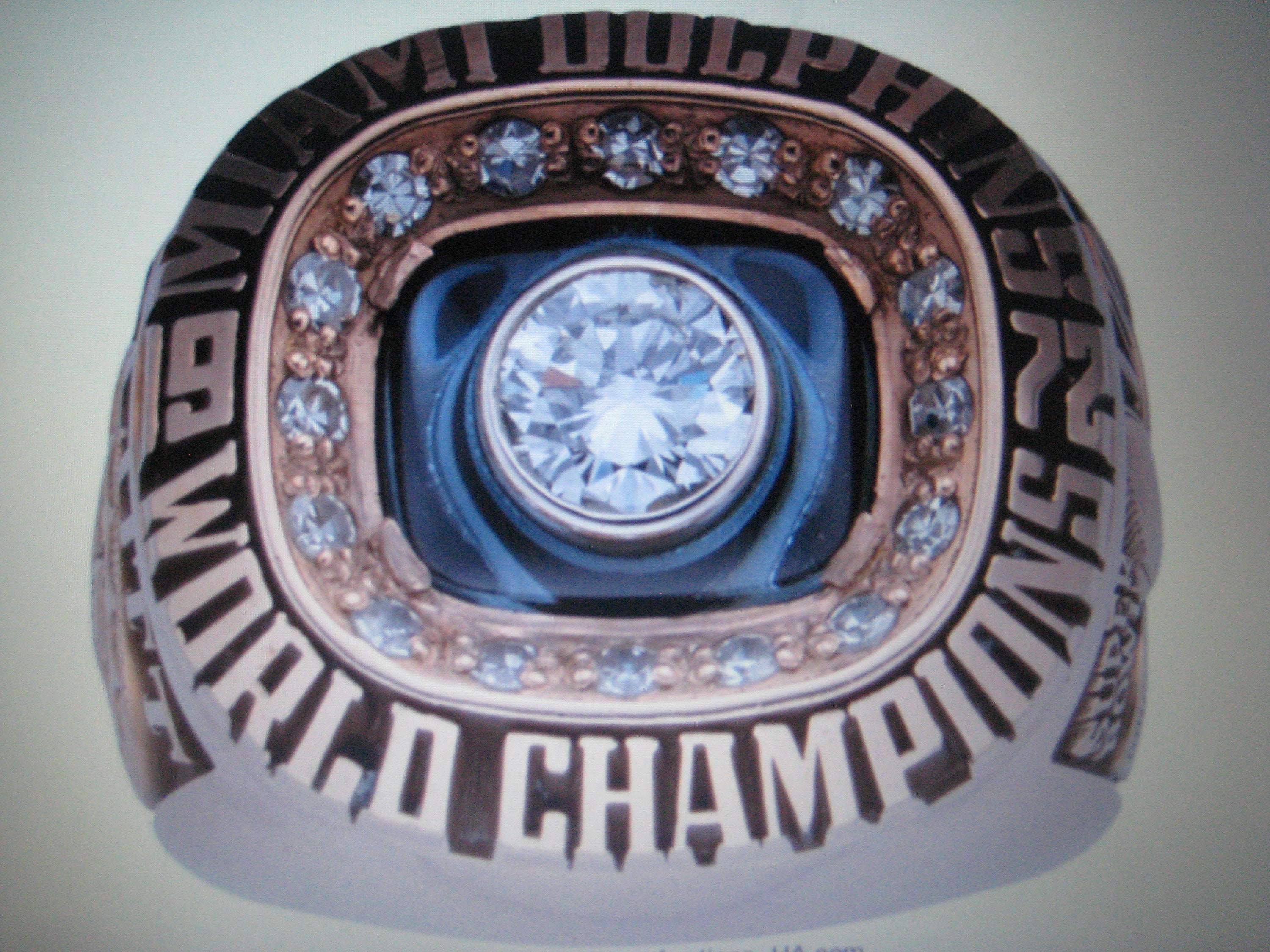 Miami dolphins clearance super bowl rings