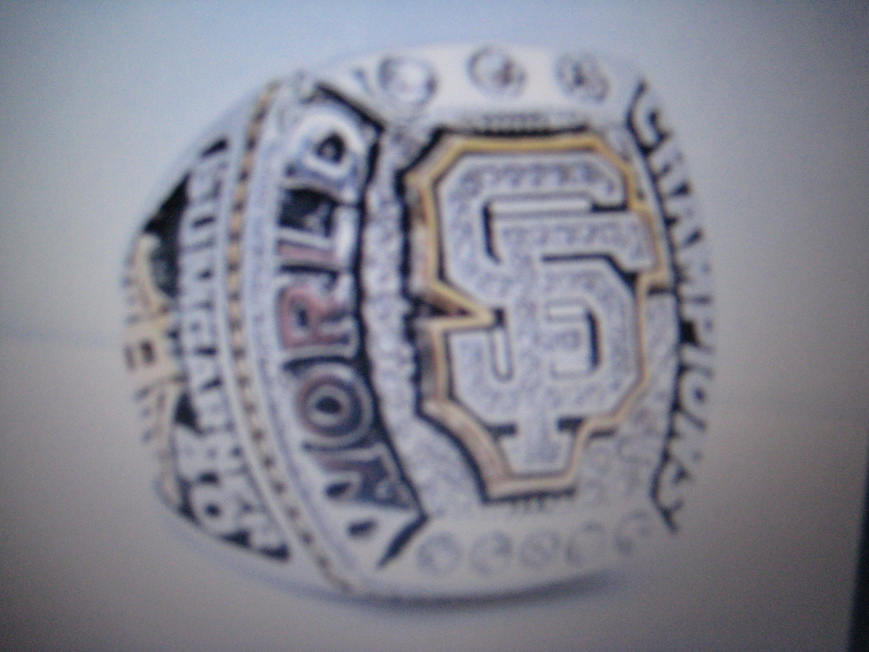 2014 San Francisco Giants World Series Champions Ring 