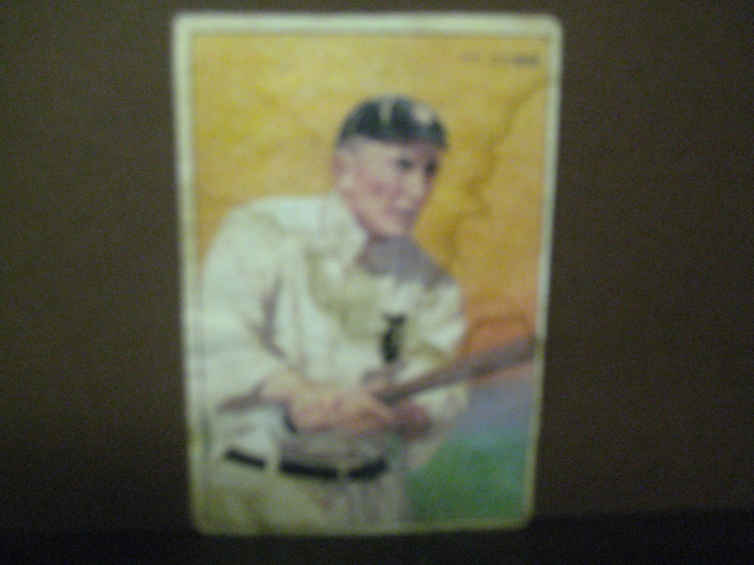 Ty Cobb Detroit Americans Store Giveaway Card P/F chesaning Flour Mill
