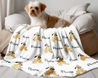 Disney Pluto Blanket,Cute Baby Disney Blanket,Pluto Lover Gift,Cozy Cartoon Dog Throw,Kids Disney Room Decor,Soft Pluto Baby Blanket
