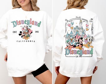 Comfort Colors® Disneyland Est 1955 California Shirt,Vintage Disney Tee,Retro Disneyland Shirt, California Adventure Gift,Disney Trip Outfit