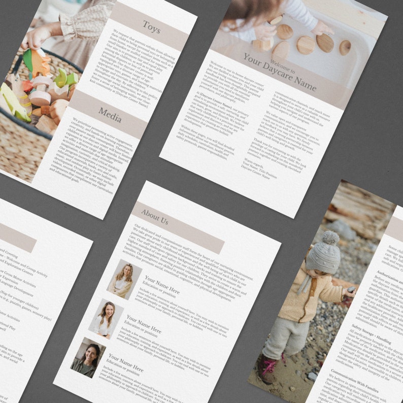 Ouderhandboek kinderdagverblijf, formulieren kinderopvang, contract kinderopvang, formulieren kinderopvang, formulieren thuisopvang, handboek thuisopvang afbeelding 3