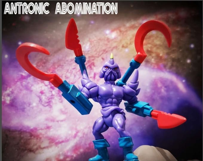 Glyos Battle Tribes X Godbeast Antronic Abomination