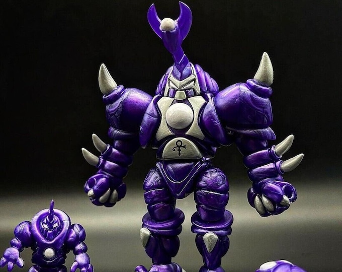 Glyos Thegodbeast Purple Rain The Artist Formerly Known As Prince Kabuto Mushi